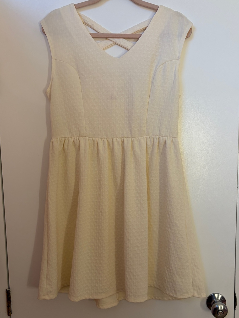 Babydoll Cream Dress